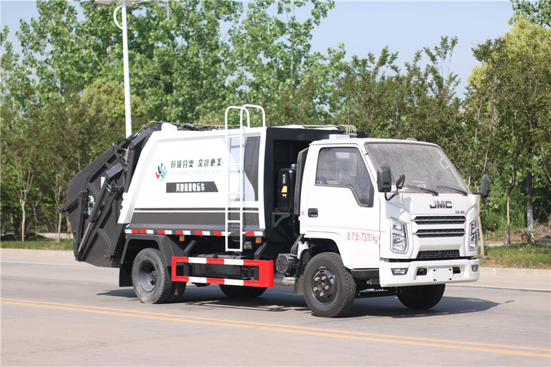 国六江铃 6方 压缩垃圾车