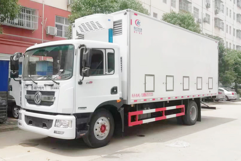 东风D9（多利卡）6.8米雏禽运输车（鸡苗）