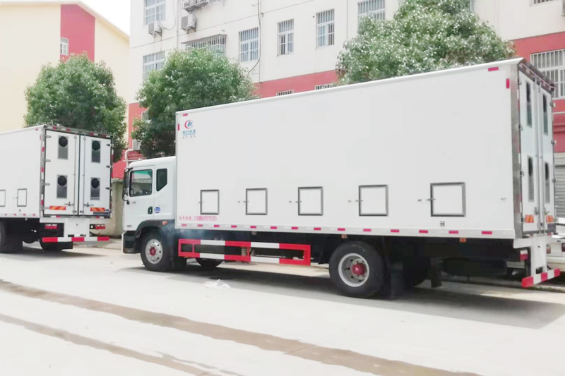 东风D9（多利卡）6.8米雏禽运输车（鸡苗）{i}