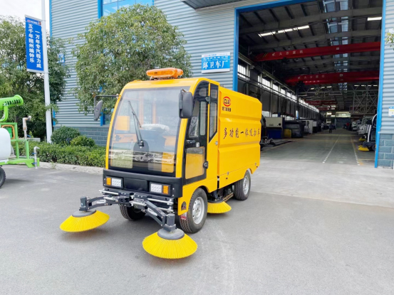 程力威牌新能源CL1200型吸扫一体车