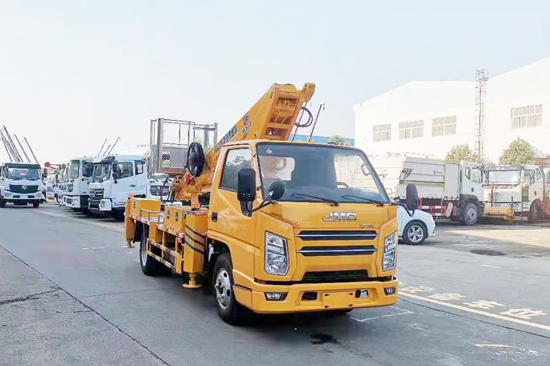江铃顺达21米高空作业车（黄牌，伸缩臂）
